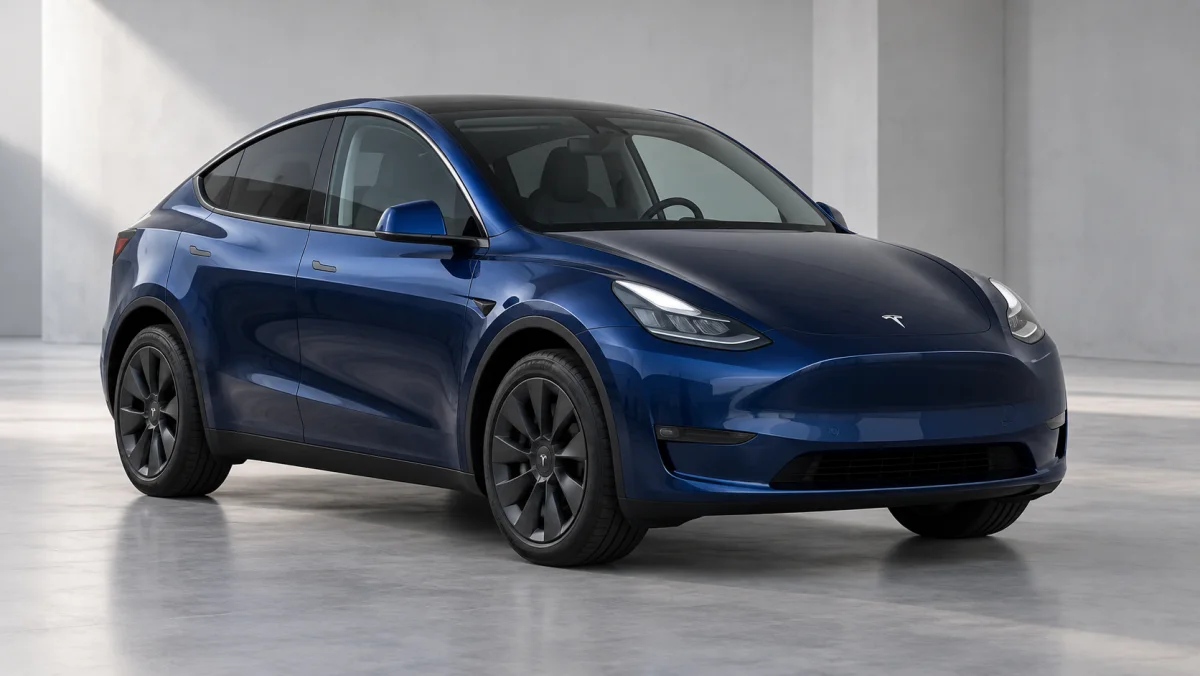 Illustration of Tesla Model Y