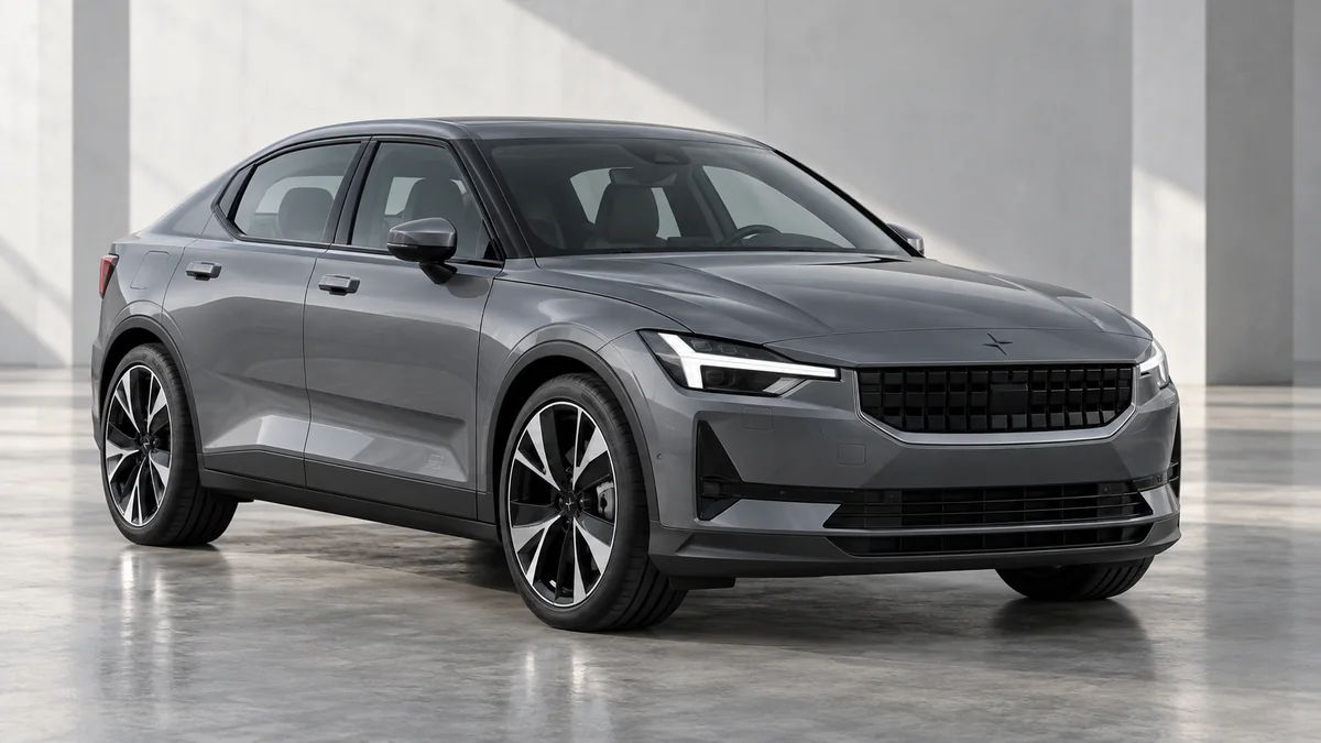 Illustration of Polestar 2