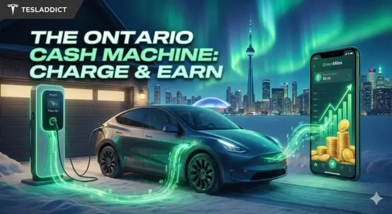 The Ontario “Cash Machine” Loophole: How Your Tesla Can Pay You to Charge