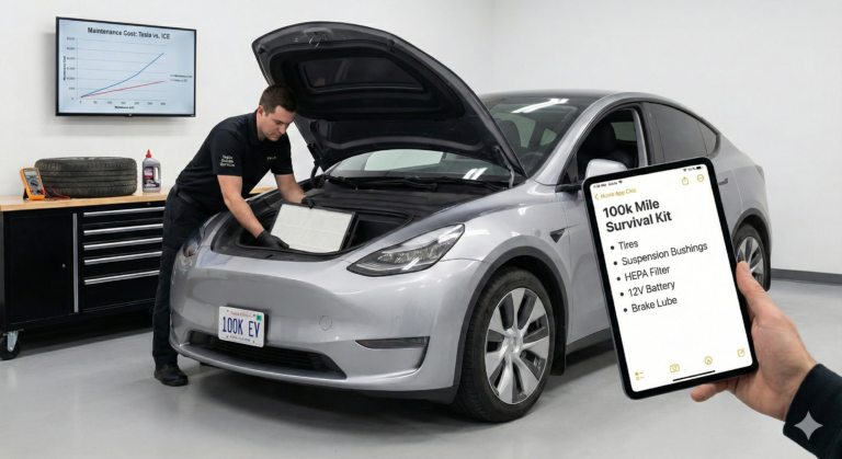 The 100,000 Mile Model Y Survival Guide: Maintenance vs. Reality