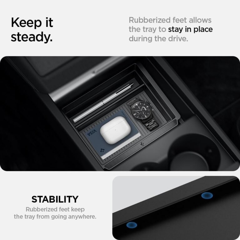 Spigen Center Console Organizer for Tesla Model Y and Model 3