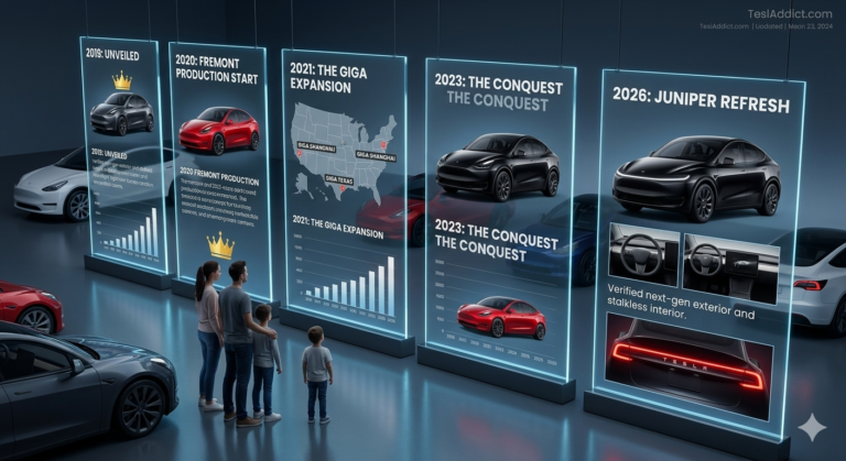 The Tesla Model Y: How an Electric Crossover Conquered the World