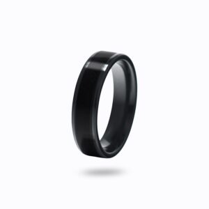 CNICK Black Gen2 Tesla key ring — official product photograph