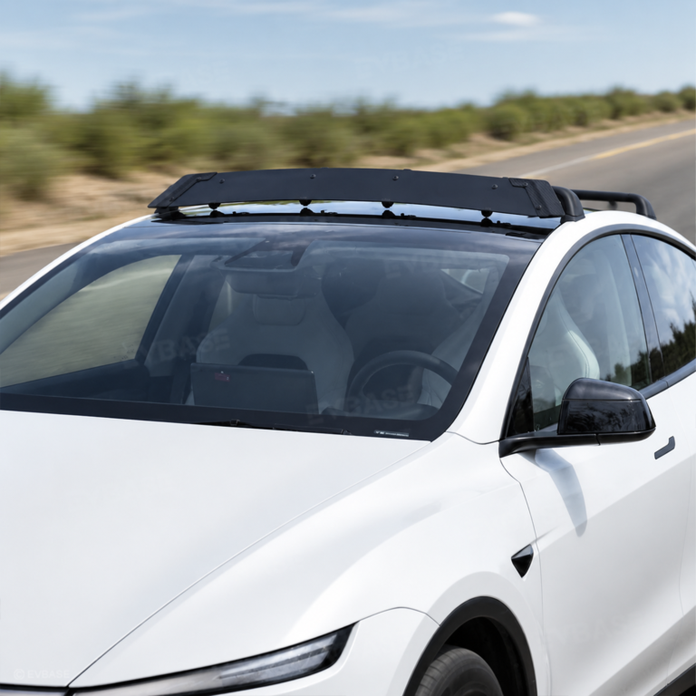 EVBASE Model Y Roof-Rack Wind Deflector