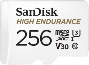 SanDisk High Endurance 256GB microSD Card