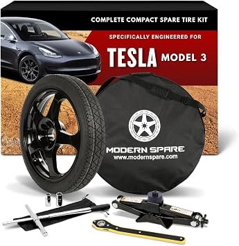 Modern Spare Tire Kit · Tesla Model 3