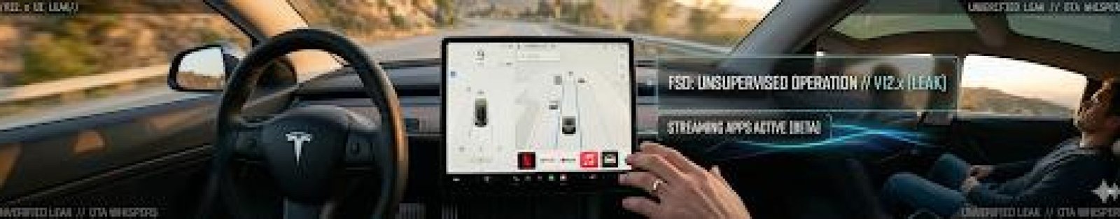 Tesla interface or app screenshot